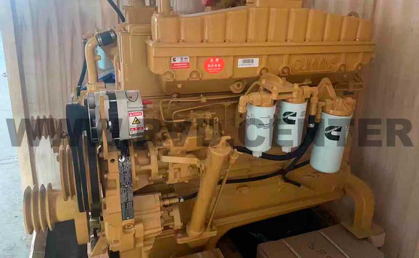 Двигатель CUMMINS NT855-C360S10 первой комплектности (SHANTUI SD32)