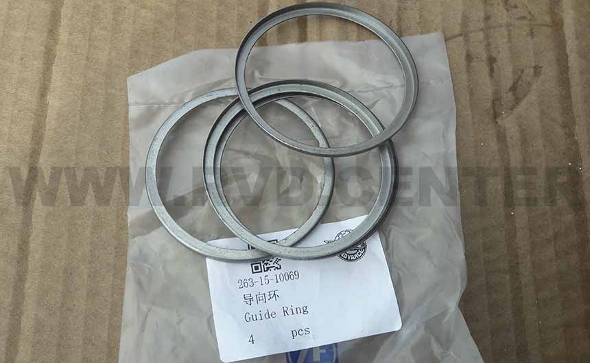 Кольцо направляющее (металлическое) КПП ZF 263-15-10069, устанавливается на китайском дорожном катке SHANTUI SR20