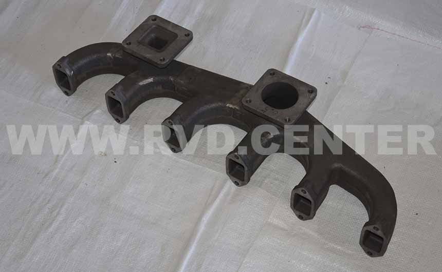 Выхлопной коллектор YUCHAI 640-1008201 двигателя YC6108G, YC6B125