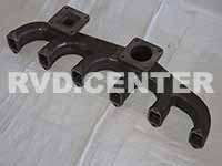 Выхлопной коллектор YUCHAI 640-1008201 двигателя YC6108G, YC6B125