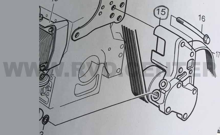 Насос топливный VOLVO 923976.3126 (9239763126), для портового погрузчика KALMAR с двигателем TAD650
