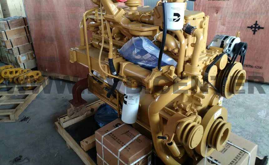 Двигатель CUMMINS NT855-C280S10 первой комплектности для бульдозера SHANTUI SD22
