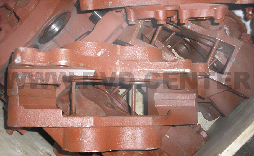 Суппорт тормозной 250200143 / 4120001739 / 4110000012 / ZL40LG09-ZDQ /408100C / 55C0011 / 84494300, LG853.04.01.03, устанавливается на фронтальных погрузчиков XCMG, SHANTUI, CHANGLIN, SDLG, LONGGONG, LIUGONG