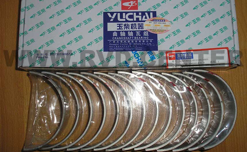 Вкладыши коренные (коленвала) YUCHAI YC6108G / YC6B125 - 6105Q-1005054C*-h